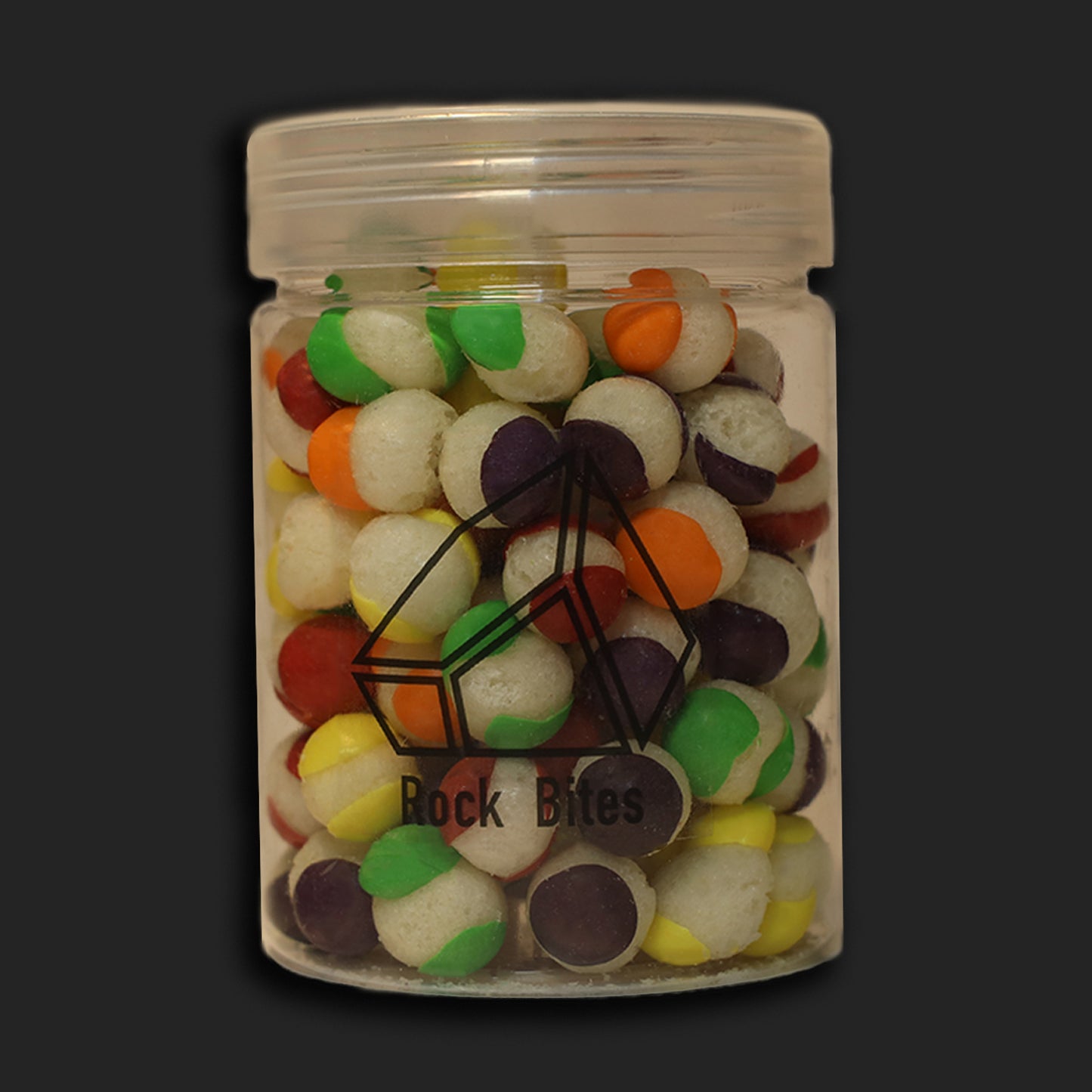 Rock Bites Freeze Dried Sweets - Crunchy Skittles 100g