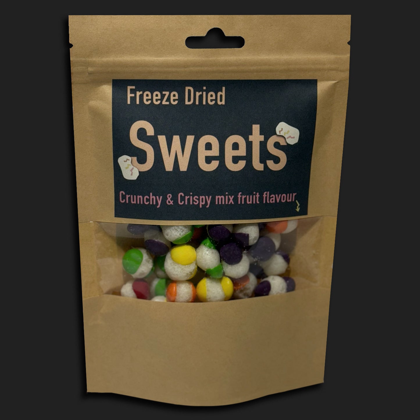 Rock Bites Freeze Dried Sweets - Mixed Fruit Flavour 60g